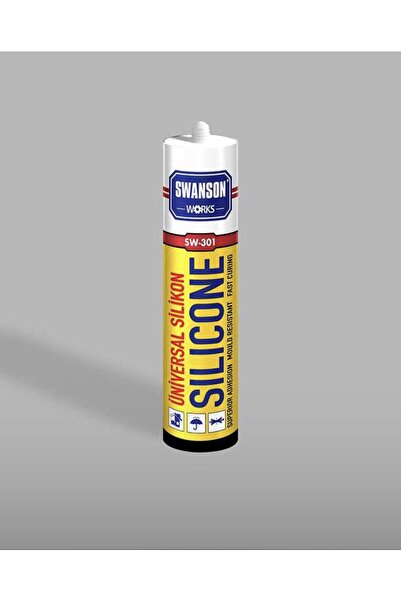 Genel Markalar Swanson Works Genel Amaçlı Şeffaf Silikon 280 Gr.