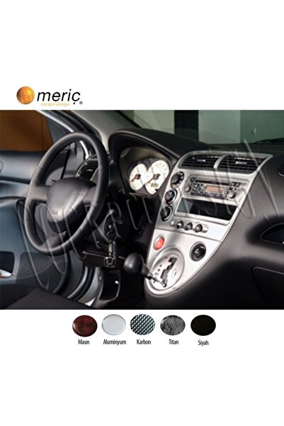 meriç cockpit design ميريك® قطع غيار هوندا سيفيك نوع R من الألومنيوم 6 قطع أم...