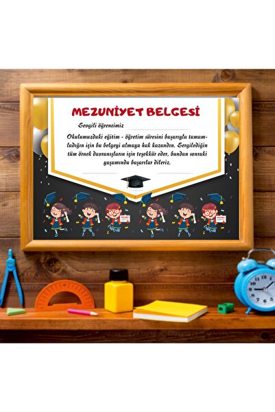 Etkinlikdenizi Mezuniyet Belgesi Siyah (10 ADET)