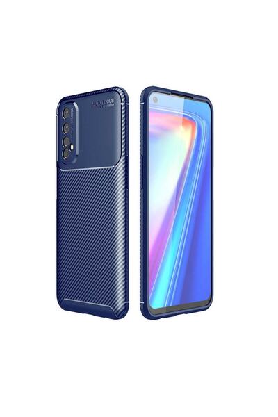 ZM STORE Realme 7 Case Carbon Design Awesome Cut  Cover