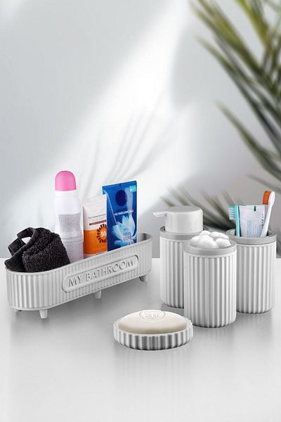 Eminem Acrylic 5 Piece Bathroom Set