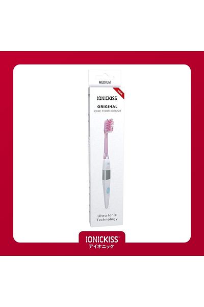 IONICKISS Original Ionic Toothbrush Medium - Pink