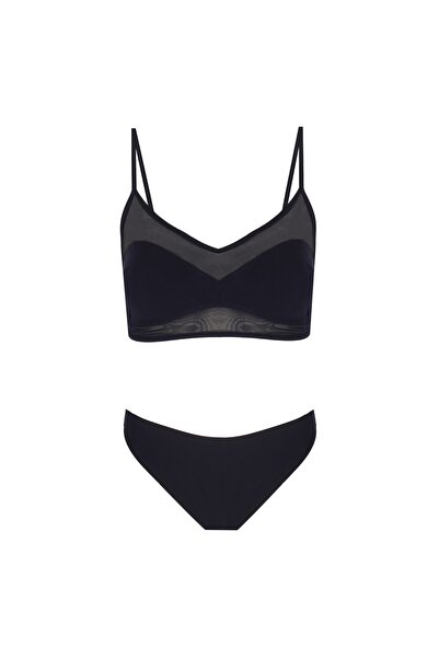 ZEKİ Siyah Kadın Bikini Takım B.1707-23