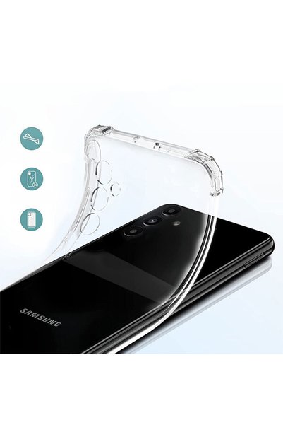 Coverzone حافظة متوافقة مع هاتف Galaxy A34 مع حماية للكاميرا من السيليكون الم...