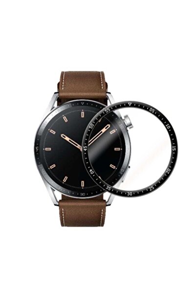 piblue Huawei Watch Gt 3 46mm Uyumlu  Saat Ekran Koruyucu Tam Kaplar Ppma Pet...