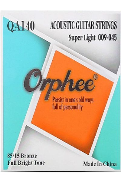Orphee Acoustic Gtirar Wire Qa140 Super Light 009-045