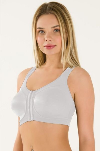 Yeni İnci Perfectly Compressing Wire-Free Bra with Front Attachment, 1960