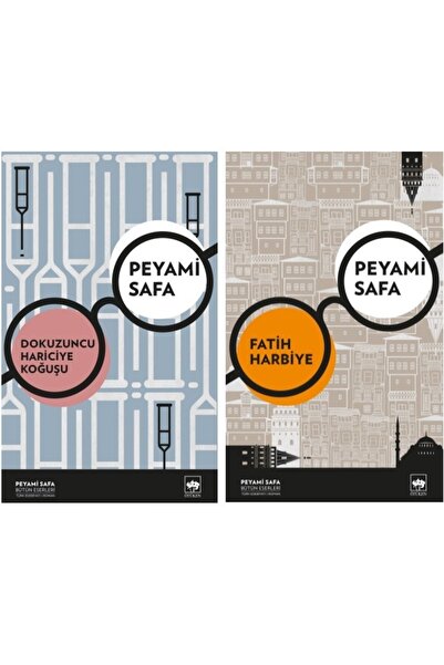 Ötüken Neşriyat Fatih Harbiye - Dokuzuncu Hariciye Koğuşu / 2 Kitap Set - Peyami Safa