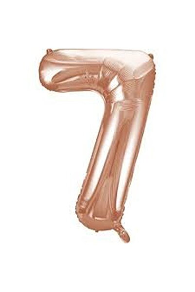 DÜVENCİ TİCARET Çıtıpitıstore Rose Gold Number Foil