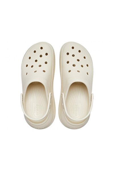 Crocs 207521 G Classic Crush Clog Krem Unisex Terlik