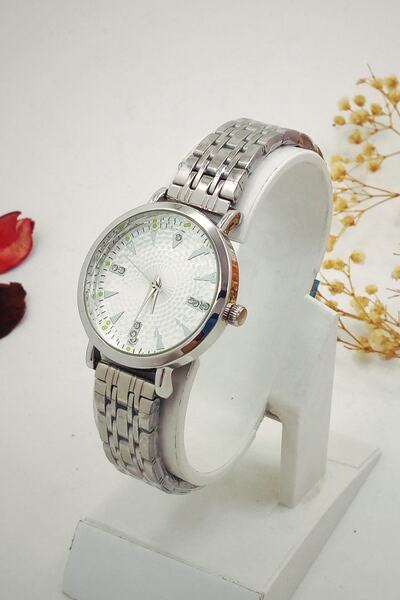 Re-Nox Round Case Dial Jewelled Women's Wristwatch