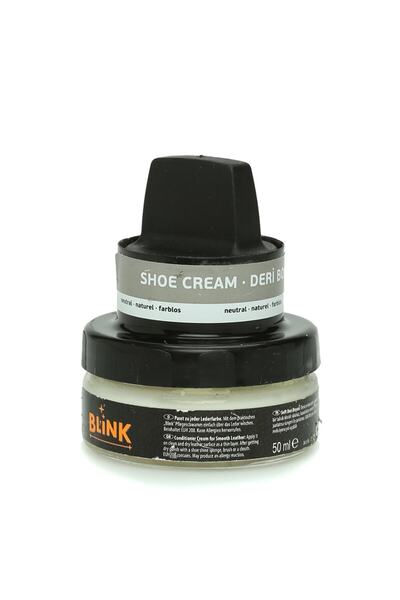 Blink Shoe Cream Natural Renk Deri Boyası