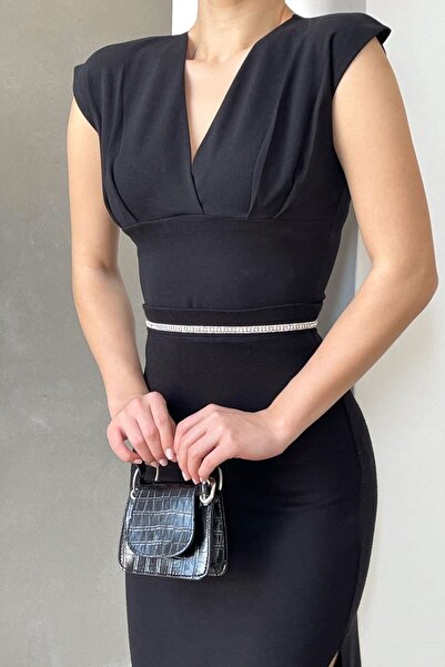 vuvutasarım Νέα σεζόν γυναικεία κρεπ υφασμάτινη μπλούζα με λαιμόκοψη V 582506