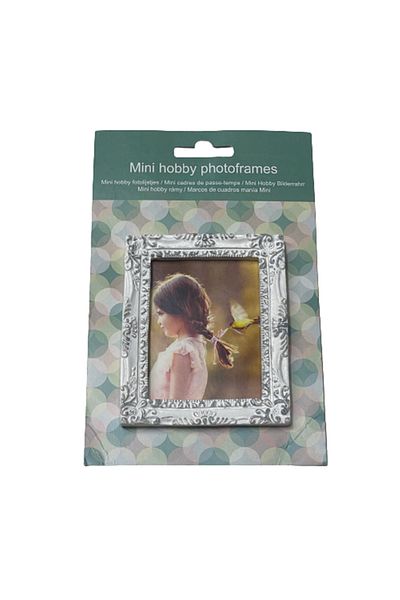 EleganTShoP Plaster Picture Frame Single White Square
