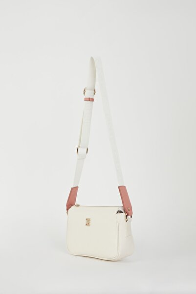 Pierre Cardin Ecru Floater Damen Umhängetasche 05PO22Y1539