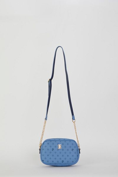 Pierre Cardin Geantă de umăr pentru femei Monogram albastru 05PO22Y1543