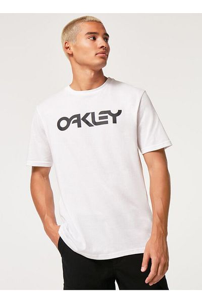 Oakley Ανδρικό T-shirt - Crew Neck, εμπριμέ λευκό και μαύρο, Foa 404011   Mark II Tee 2.0