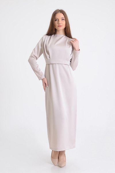 SpringStore Rochie de seara din satin bej