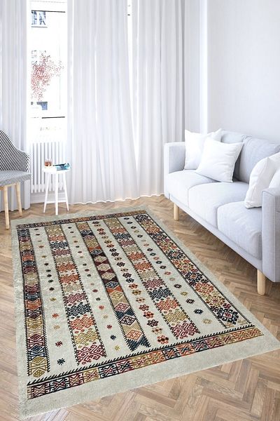 Nur Home Tekstil Decorative Model Sponge Elastic Carpet Cover Nrh-81