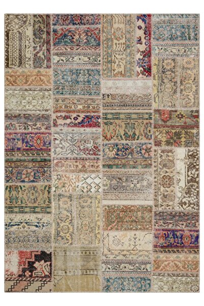 Sempati halı Zengin Desenleri Ile Ihtişamlı Patchwork Halı 160x230 Cm - 6304
