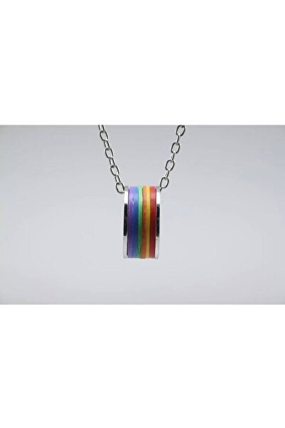 Herşey Nota Gökkuşağı Rainbow Yüzük Kolye