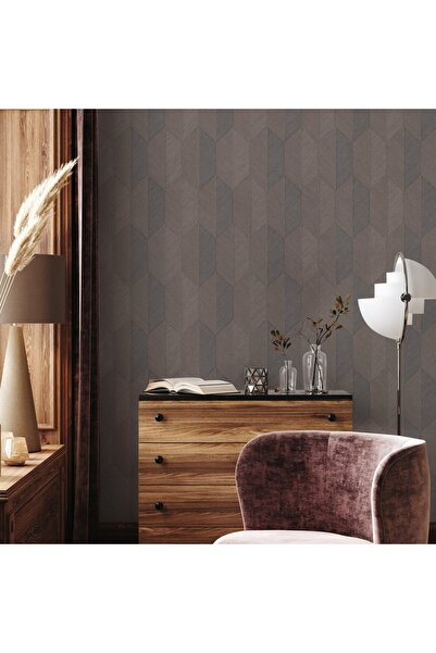 Adawall Vera Duvar Kağıdı Geometrik Desenli Non-woven Kağıt Taban Vinil Kaplı