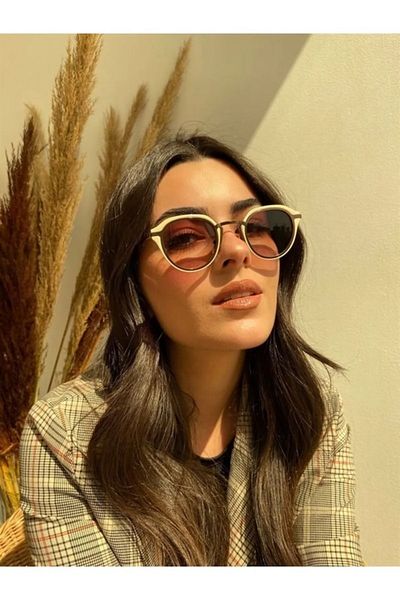 LOOKUP Bumble Unisex Sunglasses - UV400 Protected, Ce Certificated Women's Vintage Fashion with Wipe Cloth Gift