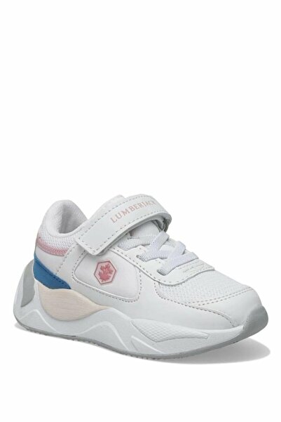 lumberjack 3p Iron 3fx Kız Çocuk Spor Ayakkabı Beyaz-a.pembe