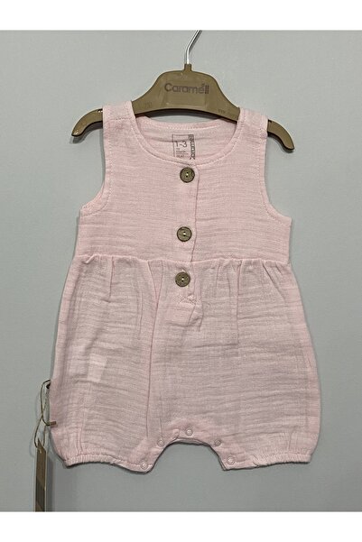 Caramell Муслінний комбінезон для дівчинки
