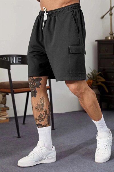 Canella Giyim Kargo Cepli Şort Unisex