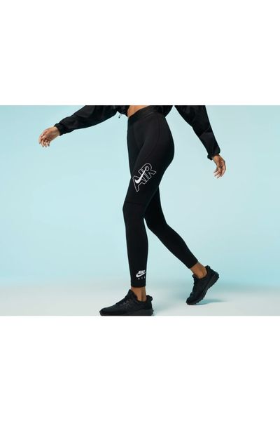 Nike Women's Black Essential Running Sweatpants 7/8 Cd8218-010