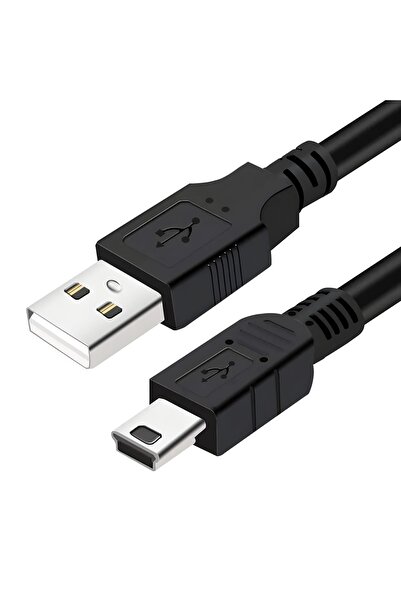 SFL Product Ps3 Kol Şarj Kablosu Mini Usb 2.0 Ps3/mp3/mp4 Uyumlu Şark Kablosu 1 Metre