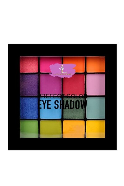 LAUOOREN لوحة ظلال ملونة مكونة من 16 قطعة