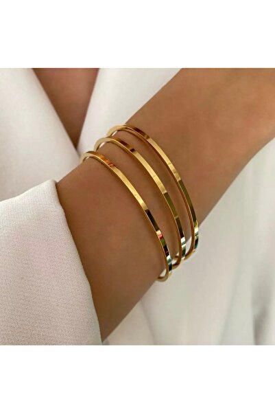 Generic Brand سوار Ajda من الفولاذ