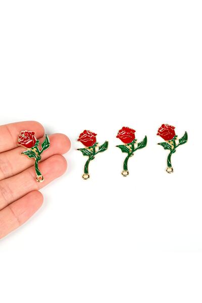 yfhobi 1 Adet - 34 Mm Mineli Lale Takı Aparatı, Altın Kaplama, 1. Kalite Kara...