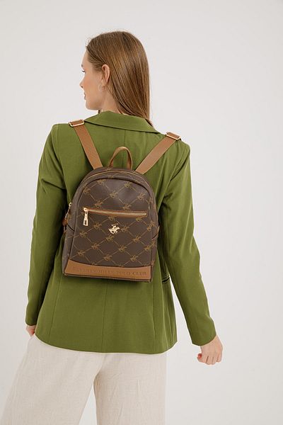 Beverly Hills Polo Club Brauner Damenrucksack 05BHPC112