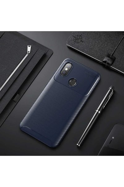 ZM STORE Xiaomi Mi Max 3 Case Awesome Cut  Cover with Carbon Design
