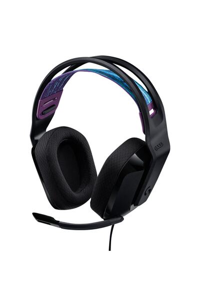 logitech سماعة ألعاب سلكية G335 باللون الأسود - 981- 000978