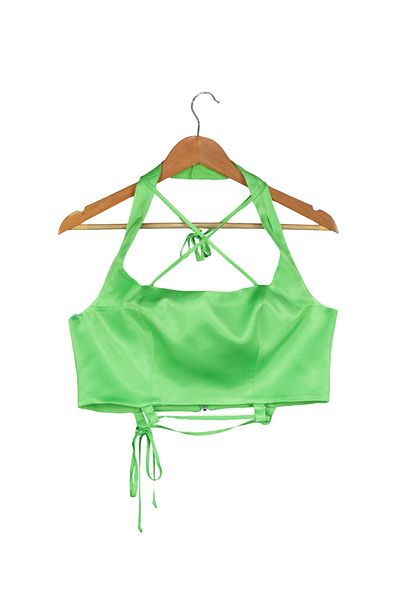 Twist Bluză de damă verde deschis