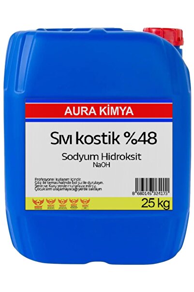 Aura Kimya Sıvı Kostik %48 25 Kg