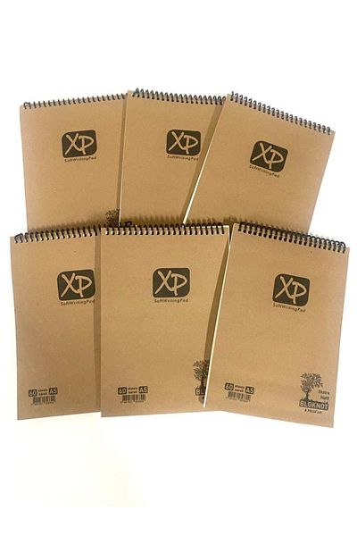 Folix Xp A5 Extra Light Memo Pad 60ypChecked 6-Piece