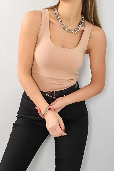 Ozy Fashion Tricou cu bretele groase