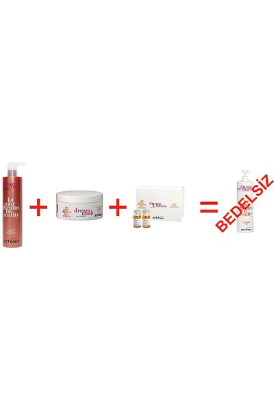Artego Dream Repair Professional - 4-Piece Keratin Therapy Hair Care and Emergency Rescue Set