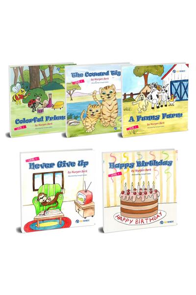 NSN YAYINEVİ English Story Set 5 Books