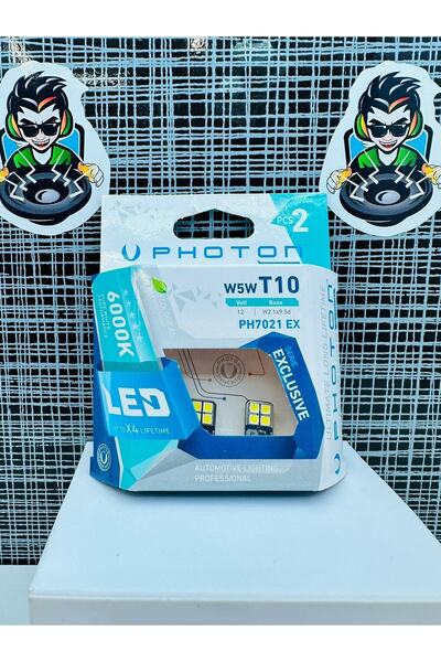 Photon T10 W5w Ph7021 Dipsiz Beyaz Led Yüksek Işık