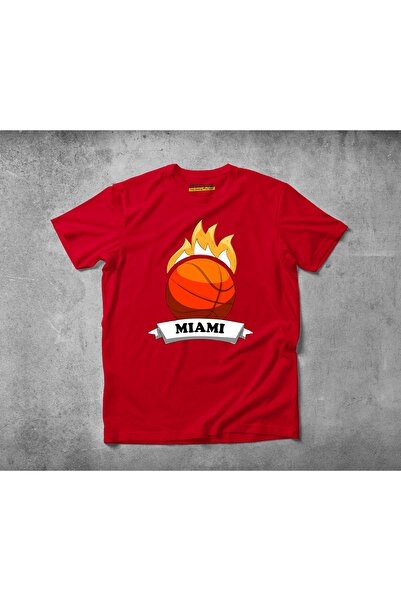 Freeyez Miami Ball Unisex Pamuklu Penye T-shirt