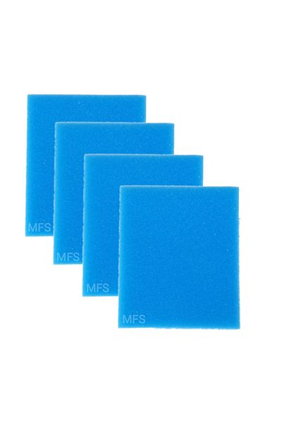 MFS Philips Fc 9323/9521 - 4 Pieces Hepa Filter Sponge, Compatible