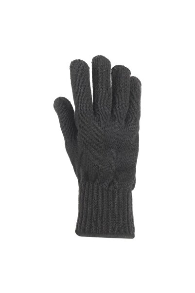 Freshness K101-001 Büyük Süper Siyah Örme Erkek Eldiven