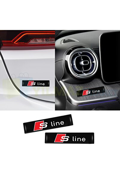 yılmazetic Audi S Line Kapı Kolu Torpido Konsol Ayna Damla Silikon Araba Oto ...