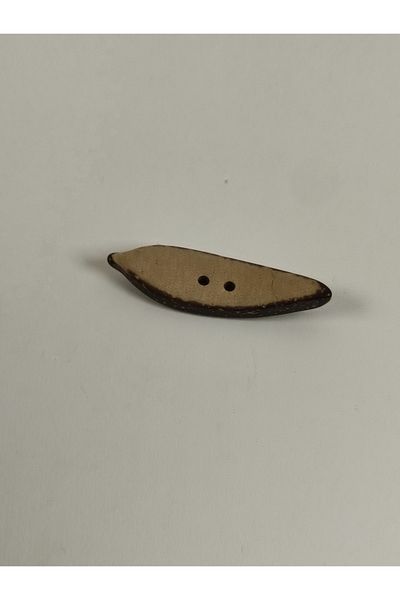 Kariyer Astar 4.5 Cm Leaf Patterned Polyester 200 Pieces Button